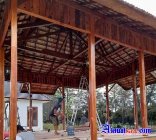 Ini Kata PT.VGE Terkait Pekerjaan Rumah Dinas BI Babel