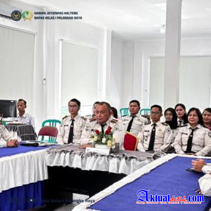 Tingkatkan Pemahaman Hukum, Bapas Palangka Raya Ikuti Webinar Korpri Menyapa ASN