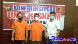 2 Pelaku Pencurian di Toko Berastagi Supermarket Tiara Ditangkap