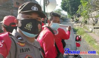 Polres Gianyar Blusukan Ke Wilayah Paling Bawah Guna Sosialisasikan PPKM Level 3