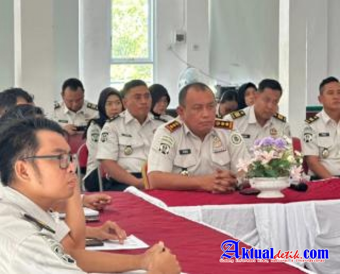 Bapas Kelas I Palangka Raya Rapat Monitoring Dan Evaluasi Sistem Pengadilan Intern Pengadilan