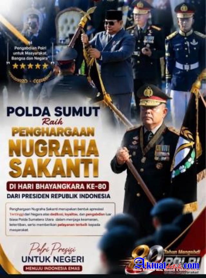 Tokoh Masyarakat Sumut Dr Maruli Siahaan Apresiasi Poldasu Raih Nugraha Sakanti Dari Presiden RI
