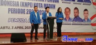 Gelar Pelantikan, M. Daffasya Adnan Sinik Terpilih secara Aklamasi Ketua DPD KNPI Kota Medan