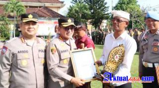 Polda Bali Gelar Apel Sebagai Upaya Revitalisasi Satkamling