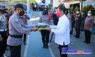 Hari ke Empat Pemberlakuan PPKM Darurat Dilaksanakan Apel Kesiapan Penegakan Hukum
