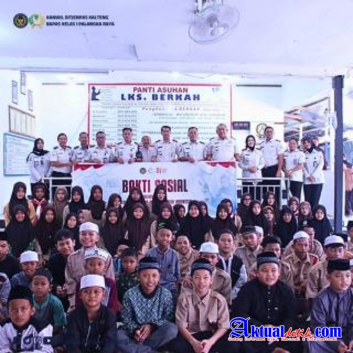 Bapas Palangka Raya Mengadakan Bakti Sosial Berbagi Kepada Sesama Di Momen Hari Kemerdekaan