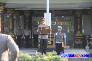 Kapolres Klungkung Pimpin Apel Hari Kesadaran Nasional