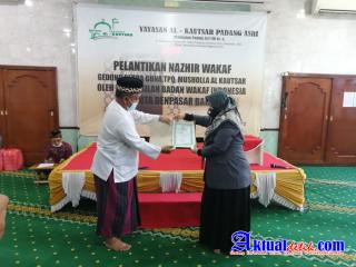 BWI Kota Denpasar Resmi Melantik Nazhir Wakaf Yayasan Al Kautsar dan Yayasan Al-Quran Al- Qodiri