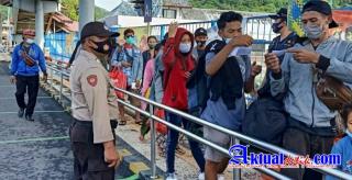 Coba-Coba Masuk Bali Tanpa Identitas, 3 Warga NTB di Kembalikan ke Daerah Asalnya