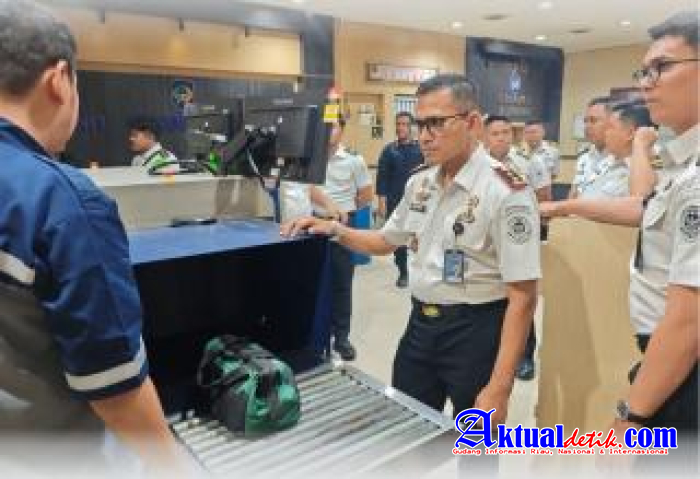 Optimalisasi Keamanan, Rutan Kelas I Labuhan Deli Aktifkan Kembali Mesin X Ray