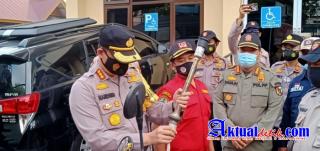 Kapolresta Pimpin Apel Gelar Peralatan dan Patroli Terpadu Karlahut Kota Pekanbaru