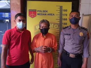 Tekab Polsek Medan Area Tangkap Pencurian Dua Buah Pintu