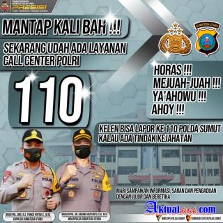 Polri Sediakan Layanan Call Center 110 Cegah Gangguan Kamtibmas