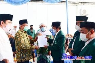 Bupati Deli Serdang Resmikan Nama Jalan Tuan Syekh HM Arsyad Thalib Lubis