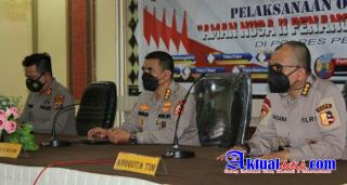 Kapolres Siantar Menerima Kunjungan Tim Asistensi dan Supervisi Mabes Polri