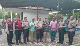 Team Patroli Perintis Polres Pelabuhan Belawan Pantau Kegiatan Rekapitulasi Suara di PPK