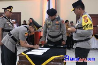 Kapolda Bali Pimpin Sertijab PJU Polda Bali