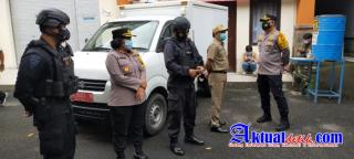 Polres Klungkung Kawal Ketat Kedatangan Vaksin Covid 19
