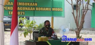 Danrem 045/Gaya membuka Penyelengaraan Pendayagunaan Koramil Model