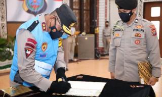 Kapolres Simalungun Mengikuti Kegiatan Penandatanganan Fakta Integritas Seleksi SIP