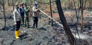 Karhutla Riau Menurun Drastis, Hari Ini 22 Titik Api Berhasil Dipadamkan Polda Riau