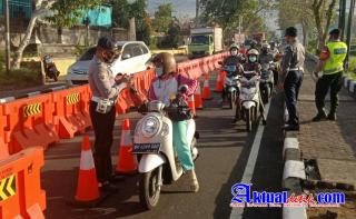 PPKM Level 4, Polres Badung Perketat Penyekatan