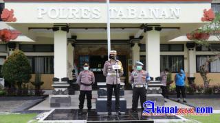 Polres Tabanan Kerahkan Personil Amankan Jalur Wisata