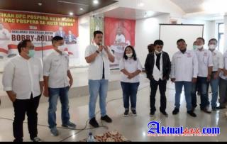 Pelantikan DPC Pospera Kota Medan Dan Deklarasi Dukungan Untuk Bobby-Aulia