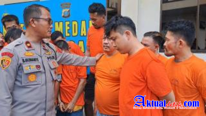 Polsek Sunggal Ungkap 18 Kasus Selama Bulan Oktober 2025, Curanmor Jadi Kasus Tertinggi