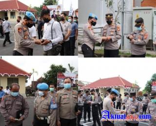 Kontrol dan Cegah Pelanggaran Anggota, Propam Polres Karangasem Gelar Gaktibplin