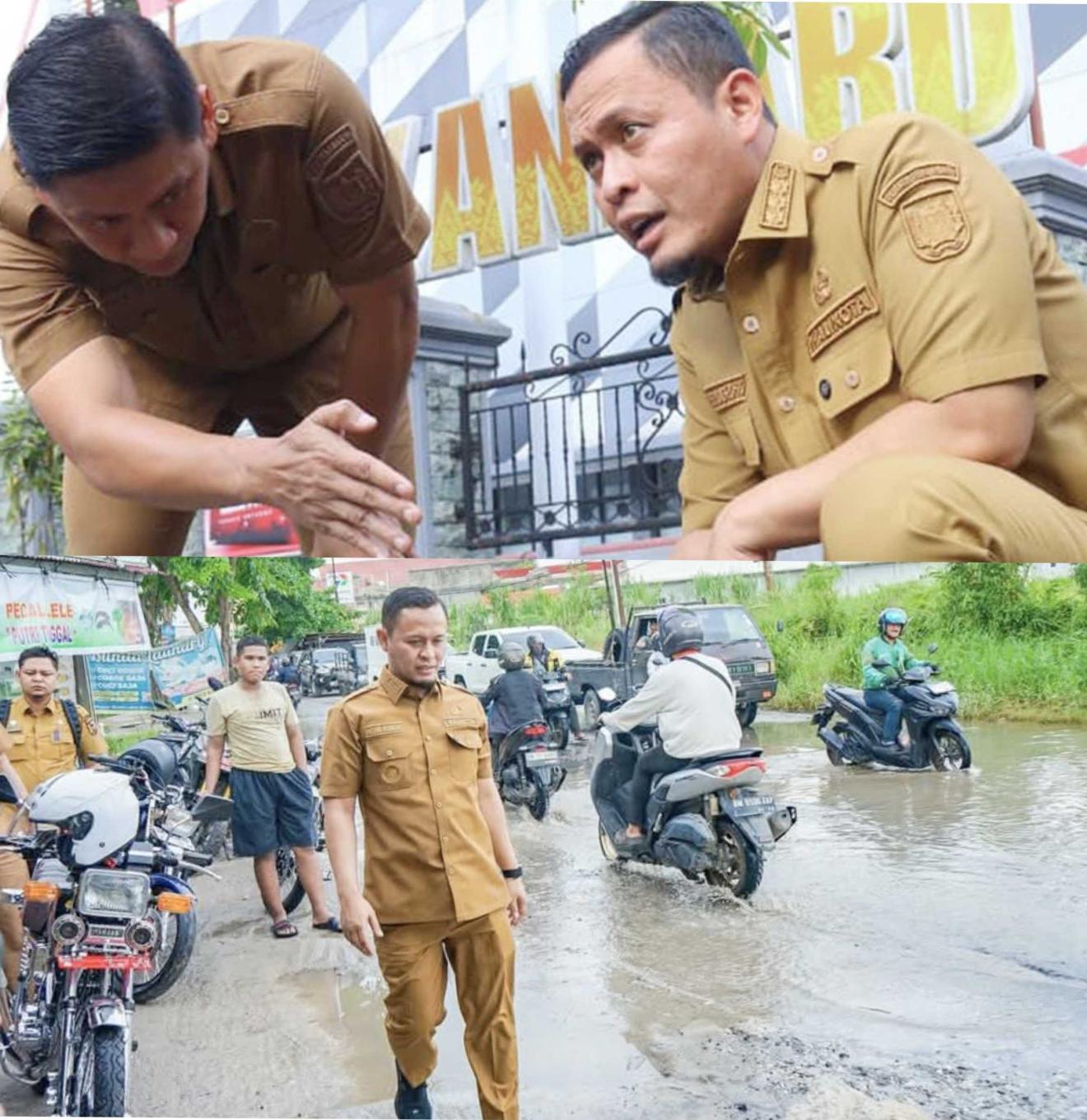Komitmen Agung Nugroho Bangun Infrastruktur: 29 Ruas Jalan Pekanbaru Dioverlay Jelang Akhir Tahun