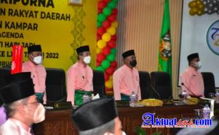 Rapat Paripurna HUT Kampar Ke 72 di Hadiri Tokoh Kampar Dan Gubernur Riau