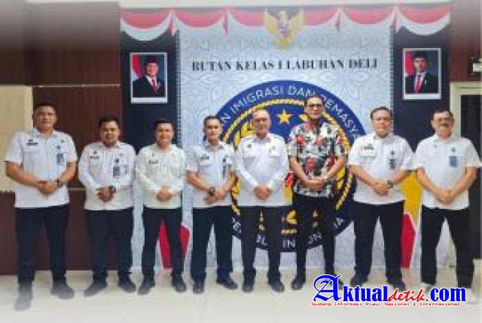 Rutan Kelas I Labuhan Deli Terima Kunjungan Kerja Kanwil Dirjen Pemasyarakatan