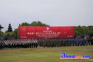 Polda Bali gelar upacara Peringatan Hari Bhayangkara ke-77