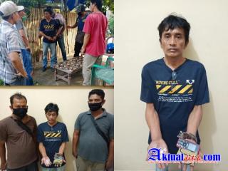 Kantongi Sabu, Polsek Dolok Masihul Sergap Chandra di Rumahnya Lagi Minum Tuak