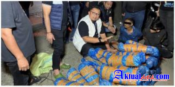 Satuan Reserse Narkoba Polrestabes Medan Berhasil Gagalkan Pengiriman 93 Kg Ganja