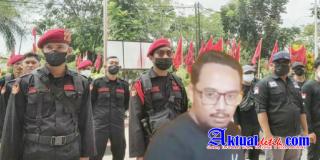 Ratusan Kader, Simpatisan dan Satgas PDIP Kalbar Laporkan Akun Aan Kubu Raya Ke Polda Kalbar 