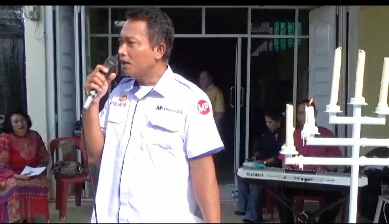Perayaan Natal DPD SPRI SUMUT "Serikat Pers Republik Indonesia" Bersama Pedamping News Metropos 24