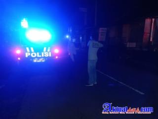 Jelang Akhir Pekan, Sat Samapta Polres Karangasem Gelar Gebug Sindu Light