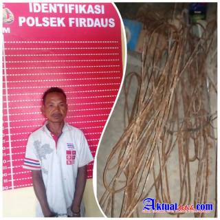 Curi Besi Pondasi Rumah, Bembeng Ditangkap Polisi