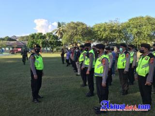 12 Orang Personil Polres Bandara di Turunkan Dalam Pengamanan Kedatangan PM RDTL