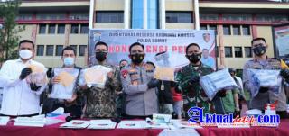 Kapolda Sumut Pimpin Langsung Paparan Penangkapan Ke 5 Pegawai Kimia Farma