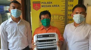 Tekab Polsek Medan Area Diringkus Pelaku Pencurian AC Masjid