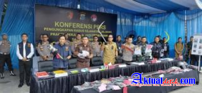 Polrestabes Medan Ungkap 143 Kasus Serta Kejahatan 178 Tersangka Di amankan