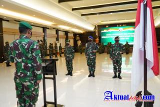 Pangdam Terima Laporan Korps Kenaikan Pangkat 39 Pamen Kodam IX/Udayana