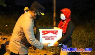 Di Suatu Malam, Antara Kapolda Riau Dan Pedagang Kerak Telur