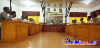 Irwasda Polda Aceh Beri Arahan Tentang Audit Kinerja Tahun 2021 Di Polres Bener Meriah