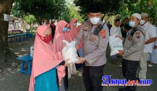 Kapolsek Medan Area Giat Tali Asih Kampung Tangguh