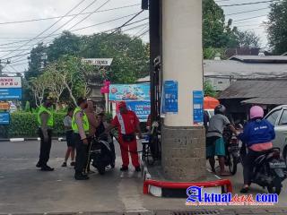 Polsek Blahbatuh Gelar Patroli Terpadu, Pantau SPBU Pasca Kenaikan BBM