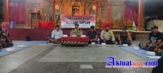 Kapolsek Banjarangkan Hadiri Rakor Sipandu Beradat Desa Tihingan